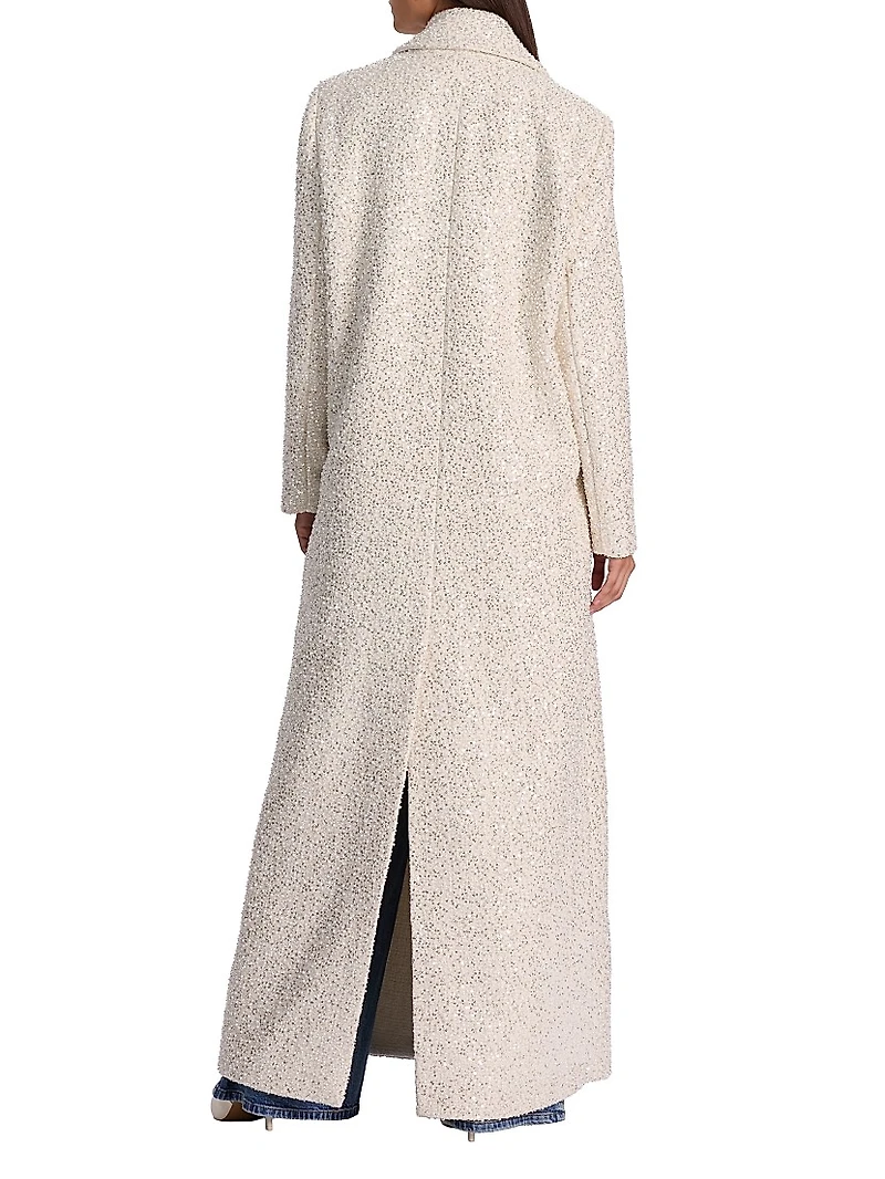 Nicholas Embellished Long Coat