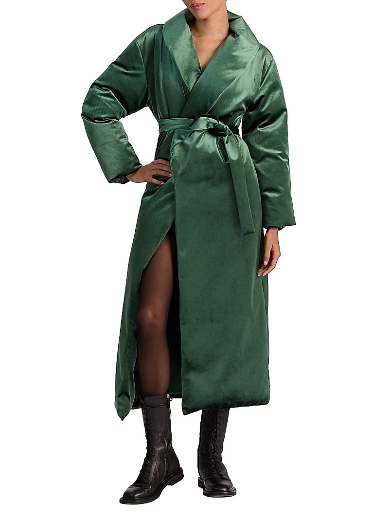 Ima Belted Puffer Coat