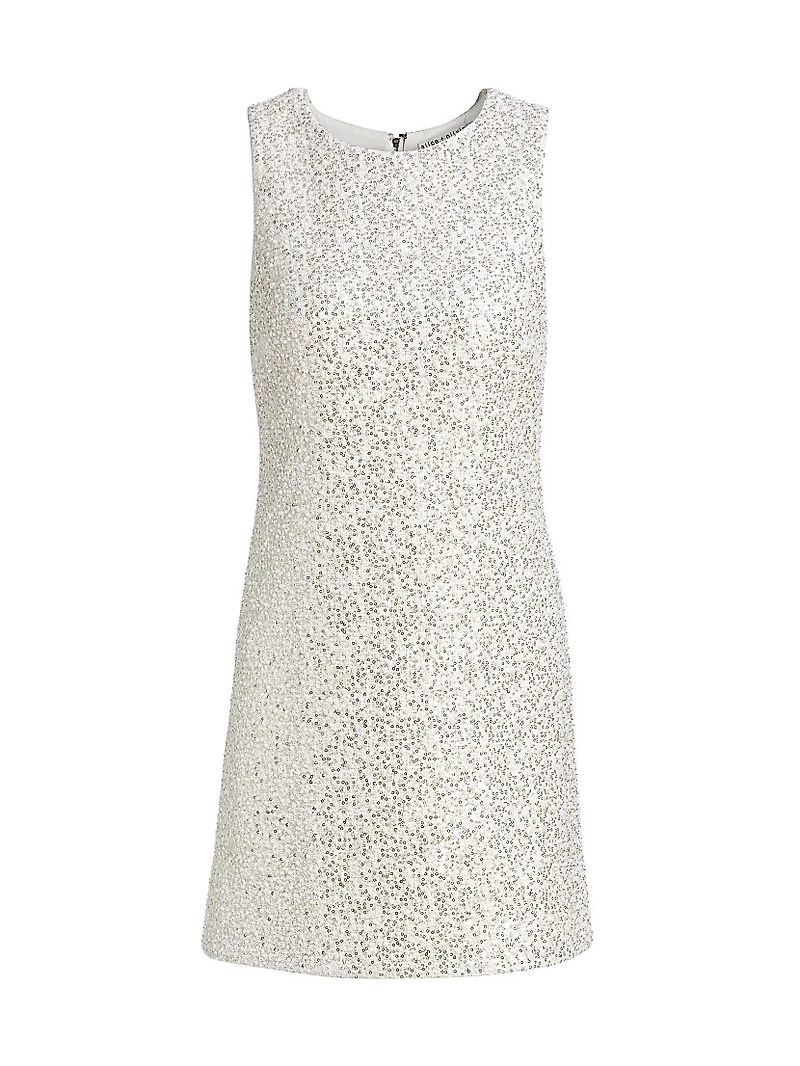 Cade Sequined Mini Shift Dress