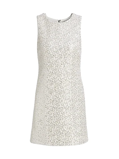 Cade Sequined Mini Shift Dress