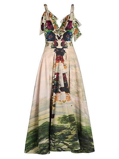 Hana Printed Maxi Dress