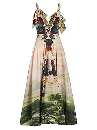 Hana Printed Maxi Dress