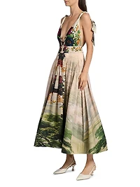 Hana Printed Maxi Dress