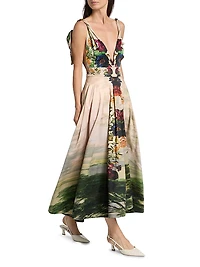 Hana Printed Maxi Dress