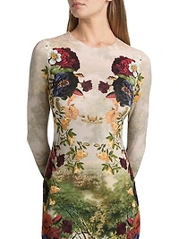Delora Long-Sleeve Maxi Dress