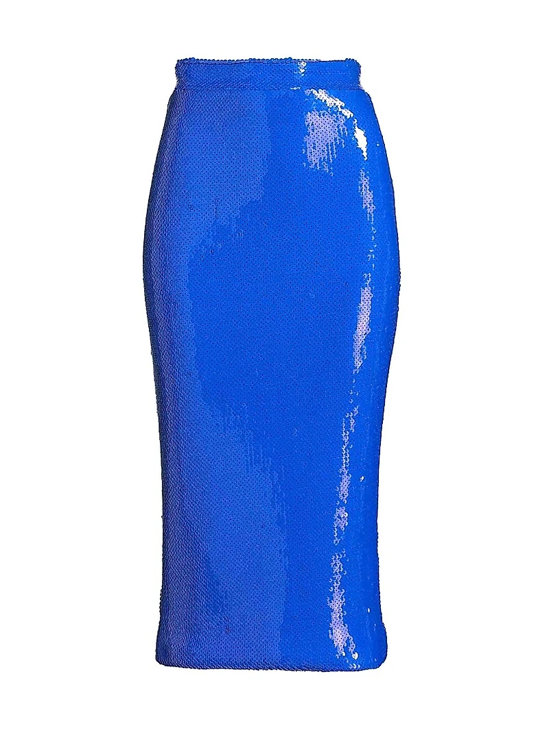 Sequined Pencil Skirt