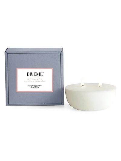 Romance Oakmoss & Sandalwood Ceramic Candle