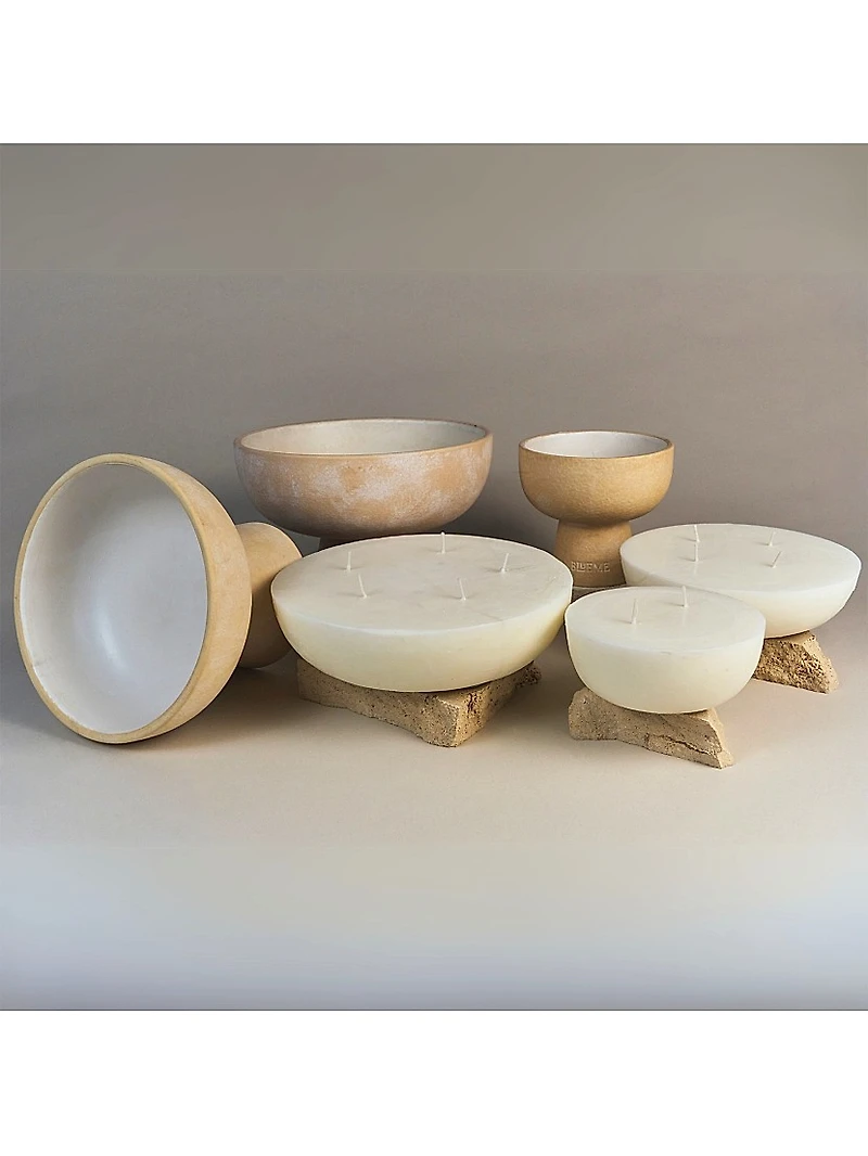 Romance Oakmoss & Sandalwood Ceramic Candle