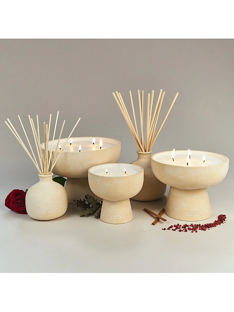 Romance Oakmoss & Sandalwood Ceramic Candle