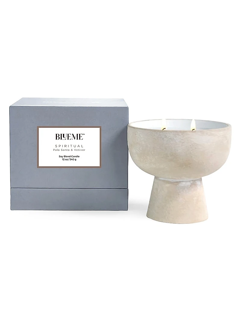 Spiritual Palo Santo & Vetiver Scented Candle