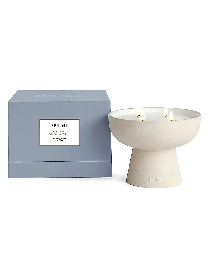 Spiritual Palo Santo & Vetiver Scented Candle