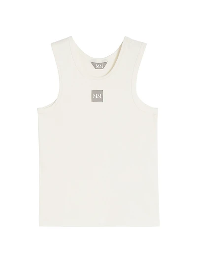Stretch Cotton Jersey Vest Top