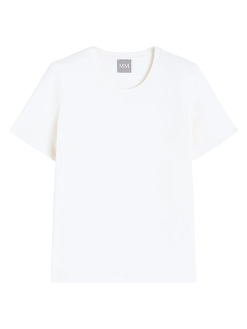Stretch Cotton Jersey T-Shirt