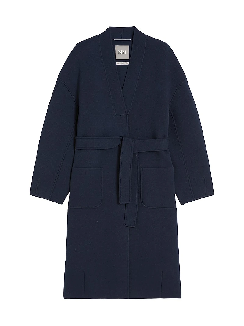 Double Faced Cotton Jersey Coat