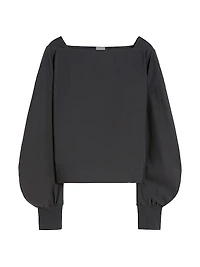 Technical Jersey Blouse