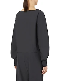 Technical Jersey Blouse