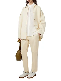 Stretch Cotton Drill Joggers