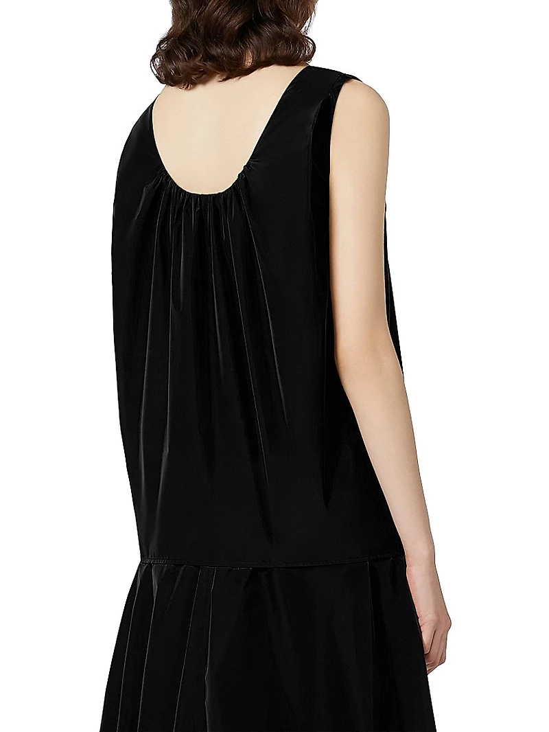 Water Repellent Taffeta Top