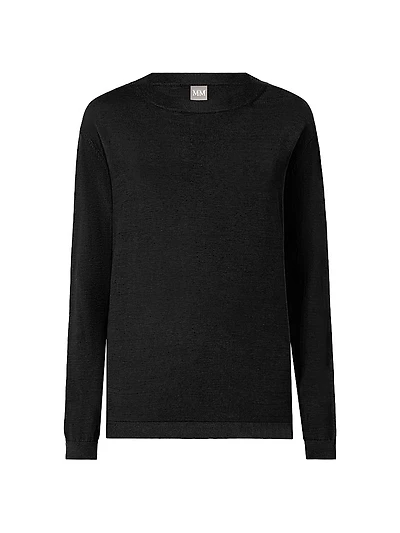 Silk and Cotton Yarn Sweater