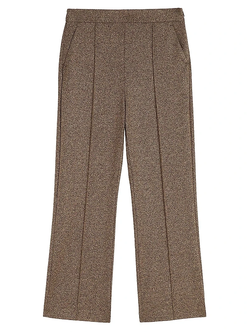 Cropped Jersey Trousers