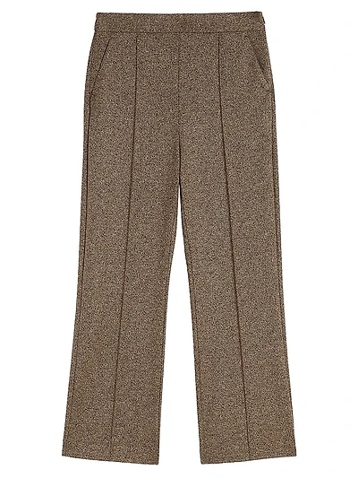 Cropped Jersey Trousers