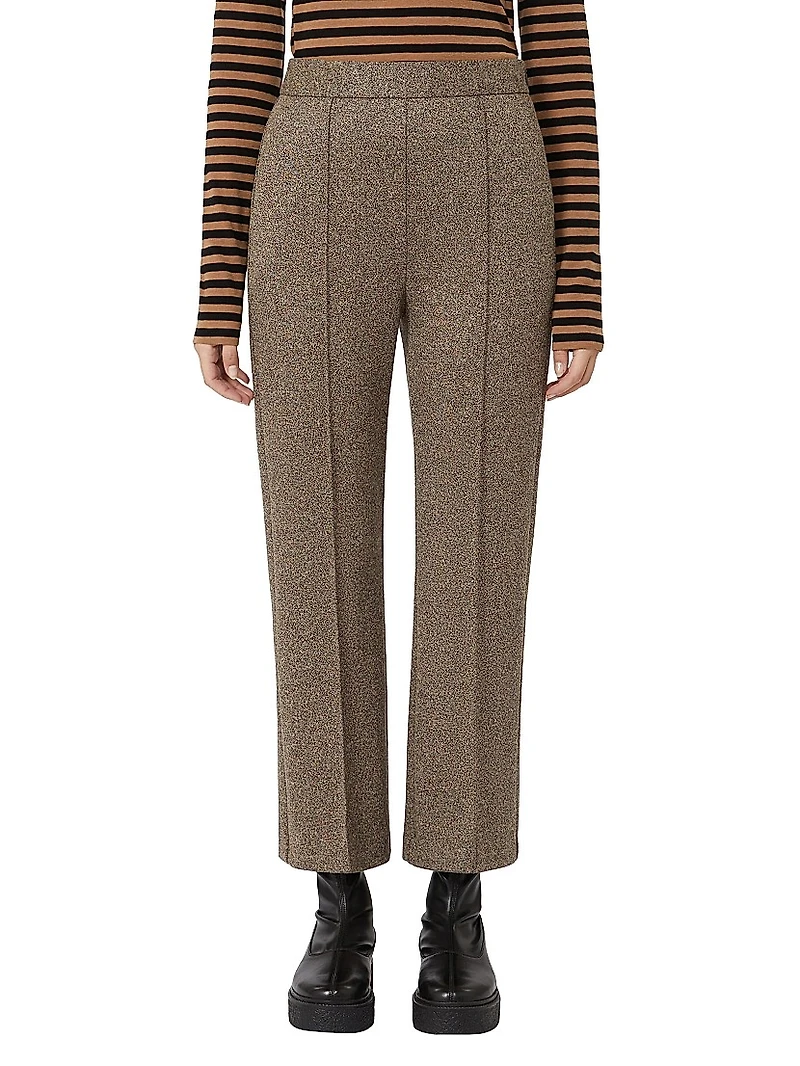 Cropped Jersey Trousers