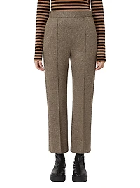 Cropped Jersey Trousers