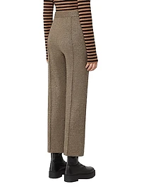 Cropped Jersey Trousers