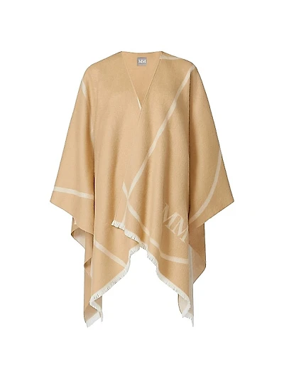 Brushed Wool Cape