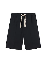 Elasticated Waist Cotton Shorts
