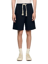 Elasticated Waist Cotton Shorts