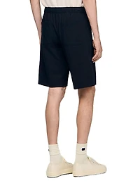 Elasticated Waist Cotton Shorts