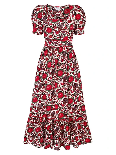 Peony Bird Evelyn Dress