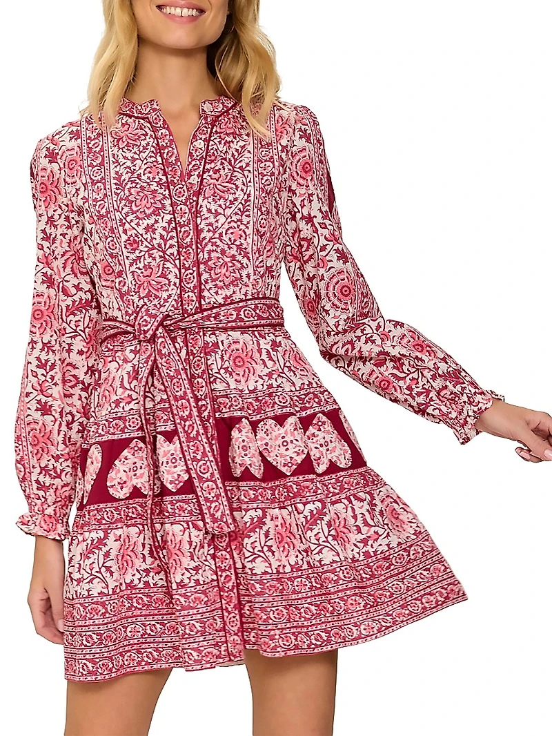 Patchwork Gemma Mini Dress