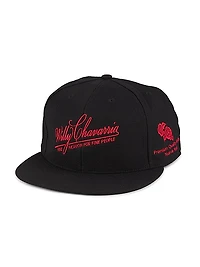 Fine Fashion Logo-Embroidered Baseball Cap