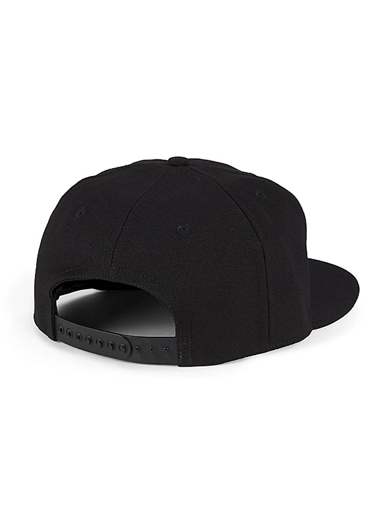 Fine Fashion Logo-Embroidered Baseball Cap