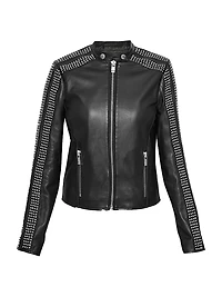 Ryder Upcycled Leather Jacket