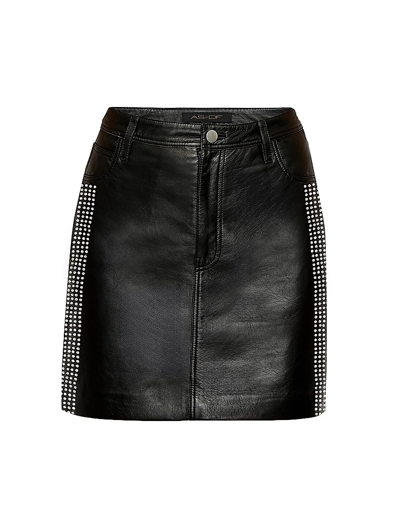 Ryder Upcycled Leather Skirt