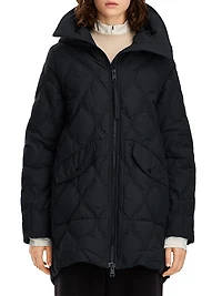 Alessia Quilted Oversized Coat