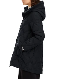 Alessia Quilted Oversized Coat