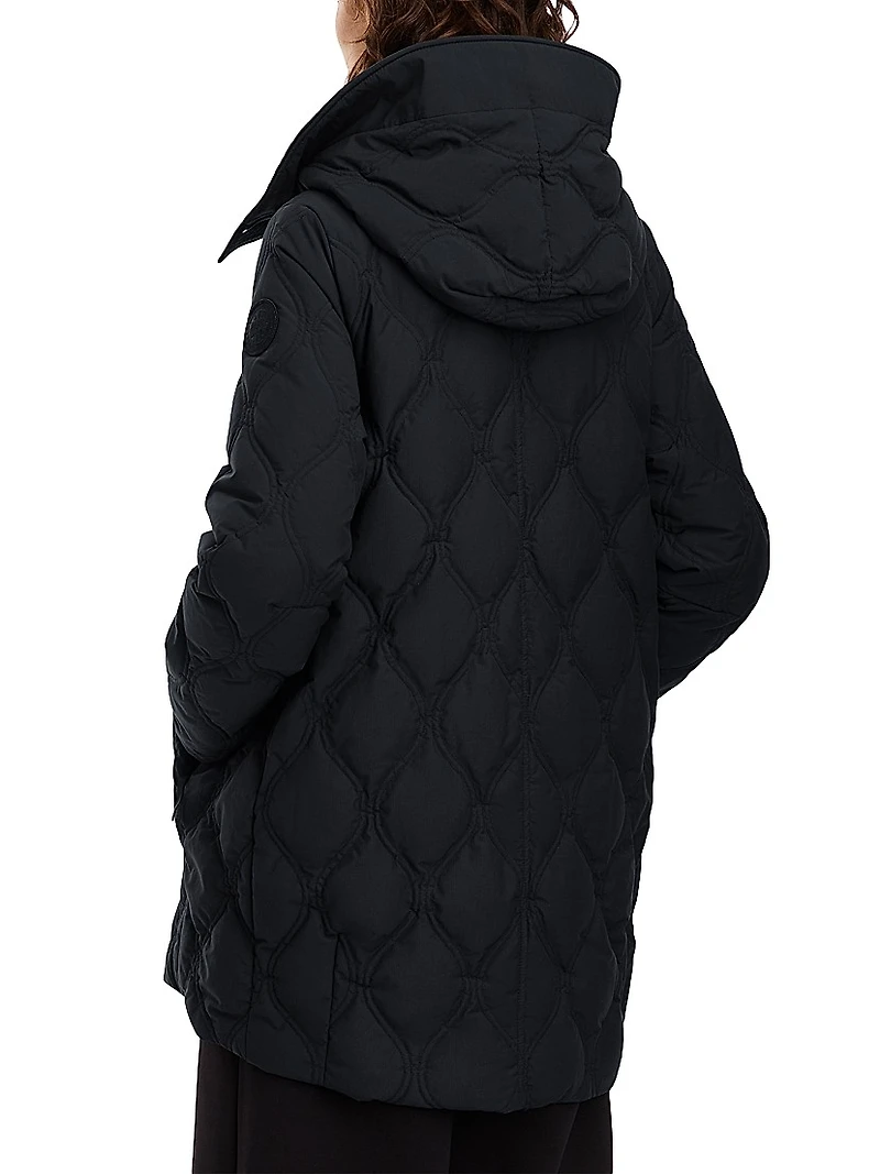Alessia Quilted Oversized Coat