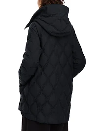 Alessia Quilted Oversized Coat
