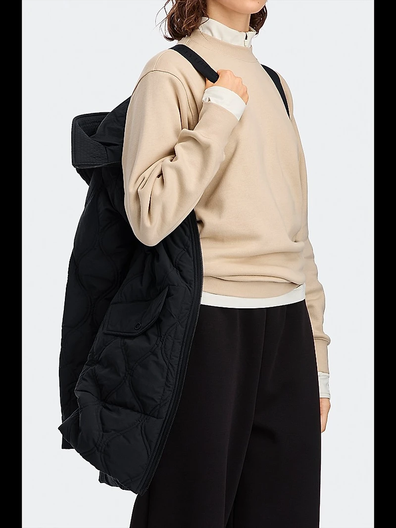 Alessia Quilted Oversized Coat