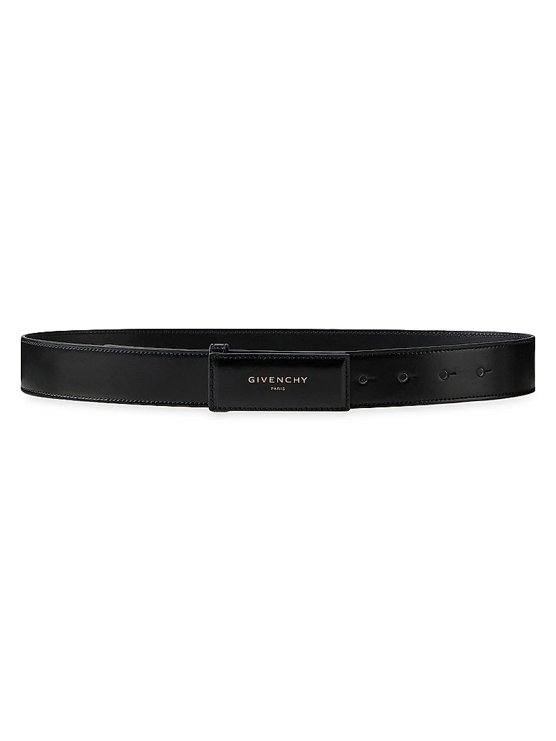 Label Belt Box Leather
