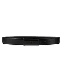 Label Belt Box Leather