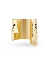 Tape Cuff Metal and Enamel