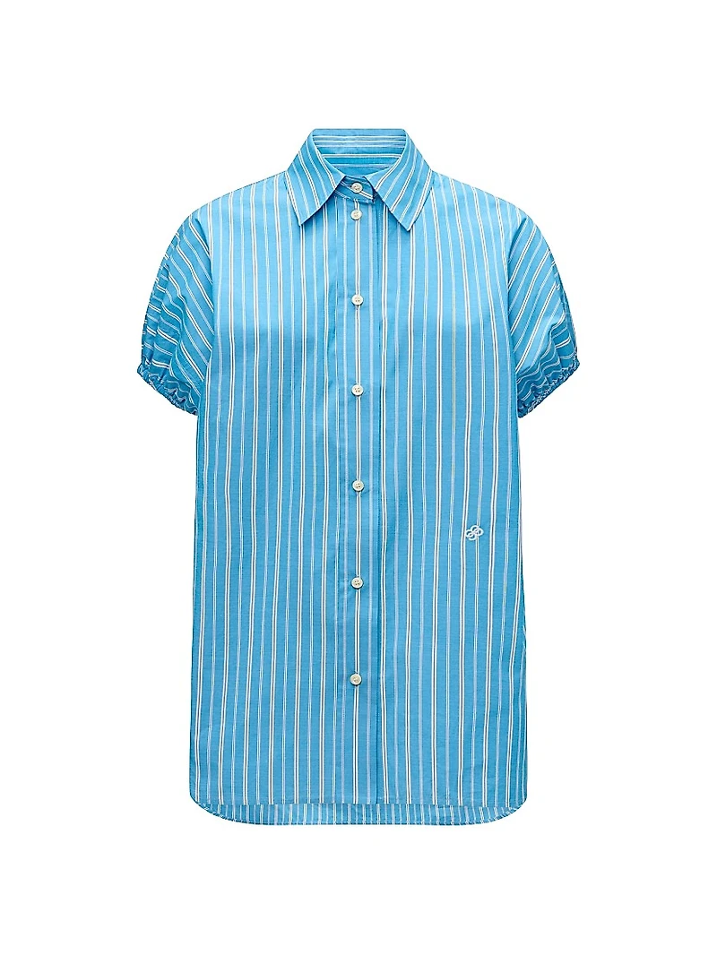 Lecce Capsleeve Shirt Stripe