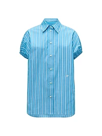 Lecce Capsleeve Shirt Stripe