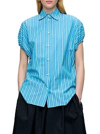 Lecce Capsleeve Shirt Stripe