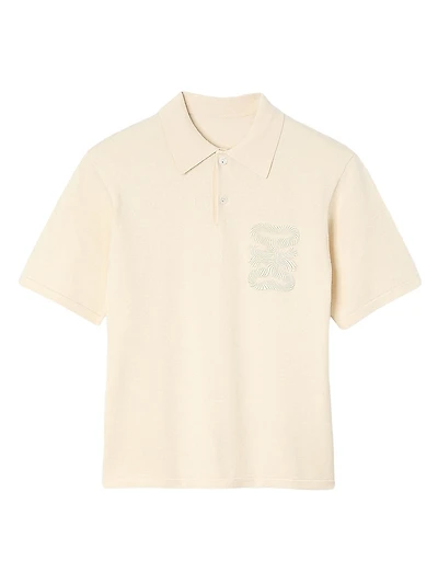 Polo with Rope Embroidery